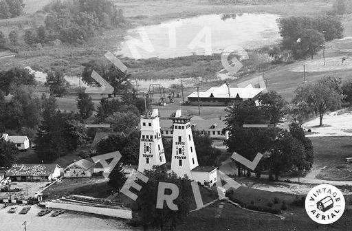 Irish Hills Area - Aerial View Of Towers